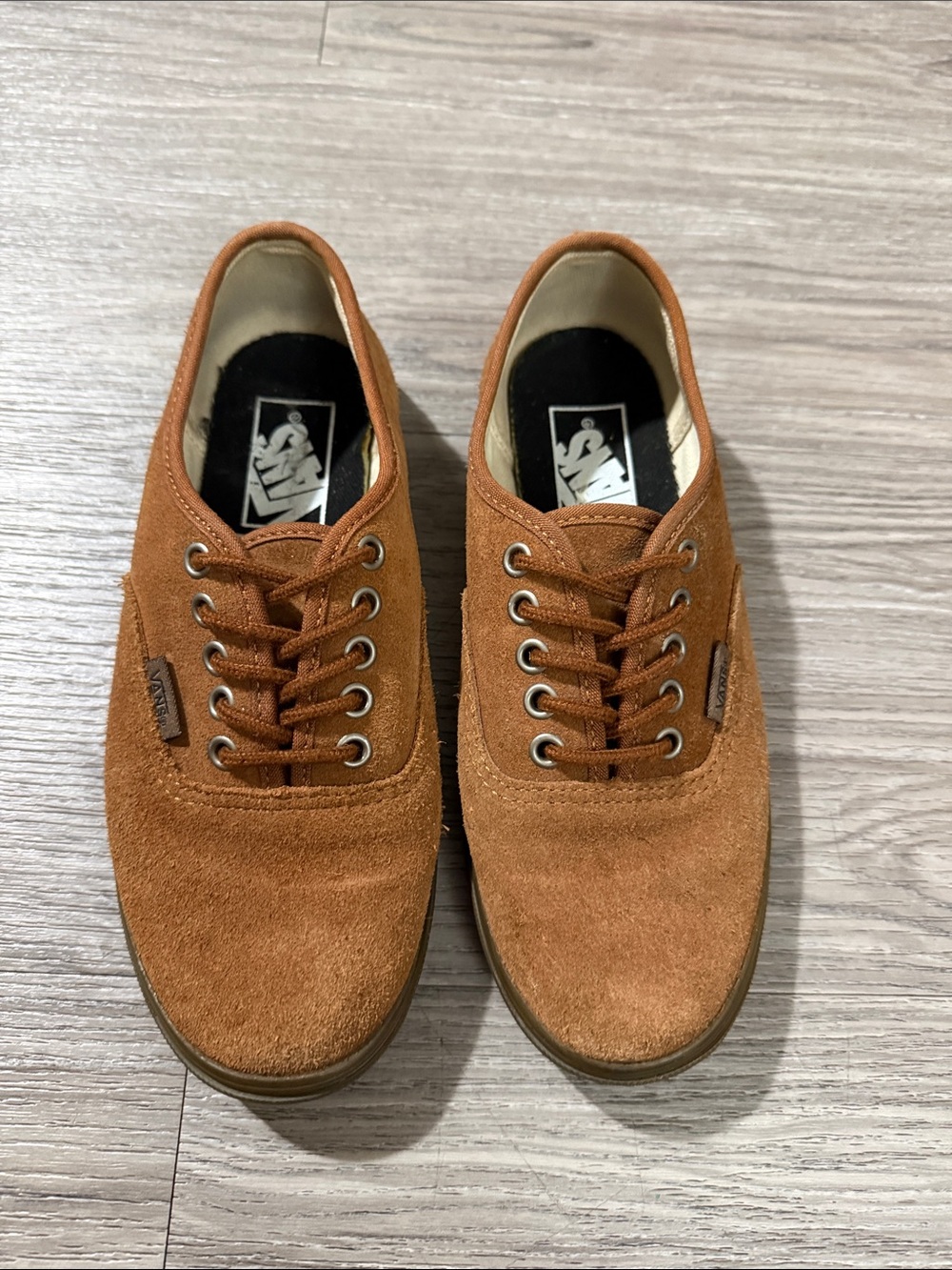 Vans Kids Suede Low-Top Sneakers in Rust Men’s 3.5 women 5